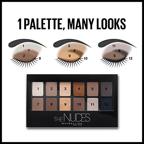 Maybelline The Nudes 12-Shade Eyeshadow Palette
