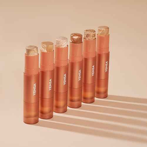 YENSA Super Serum Silk Tinted Foundation Stick - Full Coverage Skin Tint Stick Foundation - Enriched with Vitamin C, Bakuchiol & Ferulic Acid to Brighten & Even Skin Tone - Medium 2 (0.35 oz)