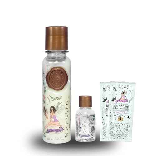 Ritual Bot?nico Keratina Org?nica | Treatment to Straighten, Repair and Relax Hair | All Natural, Organic & Vegan Ingredients | Product of Colombia | Keratin Small, 120ml/4.05 Fl Oz)