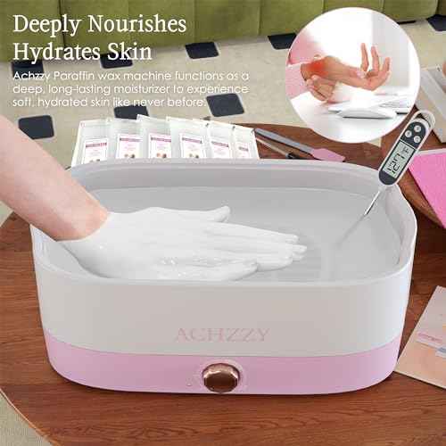 Natural Paraffin Wax Refills, 6 Pack Paraffin Wax Blocks of Unscented for Paraffin Bath, Paraffin Wax for Hand and Feet for Deep Hydration, Moisturizing and Nourish (Unscented)