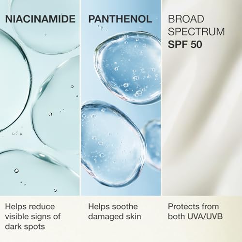 Physiogel Lightweight Moisture Korean Sunscreen, Broad Spectrum SPF 50+, Water Resistant & Safe for Sensitve Skin, Reef Friendly, Paraben-Free, Dermatologically Tested, Korean Skin Care. (Pack of 2)