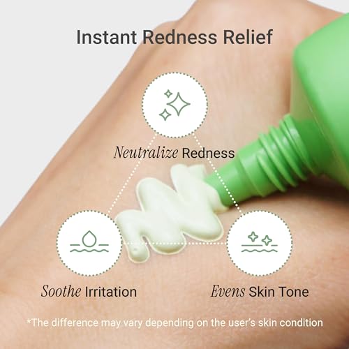 Meebak Cica Green CC Cream | Redness Corrector for Sensitive Skin