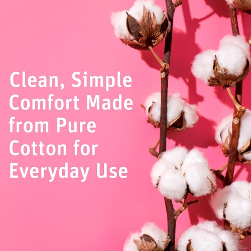 Simply Soft Exfoliating Dual-Textured Cotton Rounds - 6 Pack (480 Count)