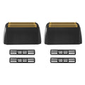 2 Pack Shaver Replacement foil Compatible with Wahl 5 Star Series Vanish Shaver 8173-700,Black