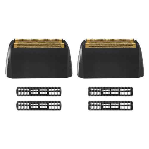 2 Pack Shaver Replacement foil Compatible with Wahl 5 Star Series Vanish Shaver 8173-700,Black