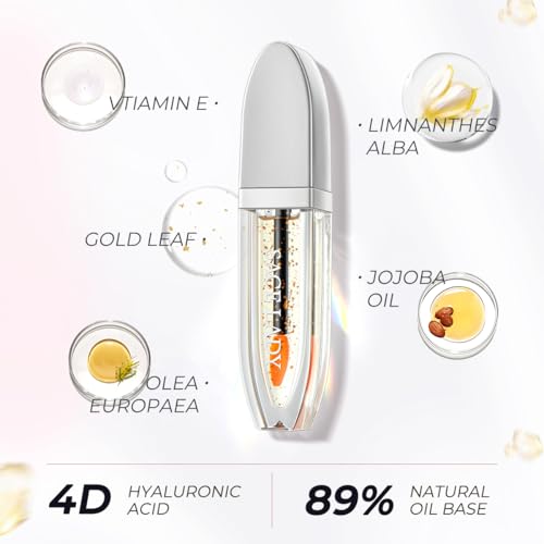 SACE LADY Tinted Lip Oil Set - Hydrating Lip Plumping Serum