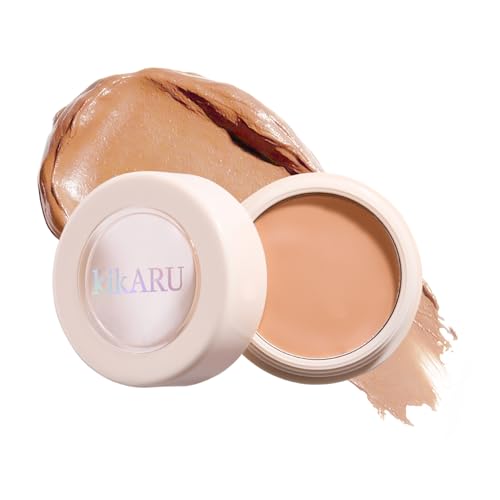 kikARU Full Coverage Pot Concealer - Light Shade 0.11oz