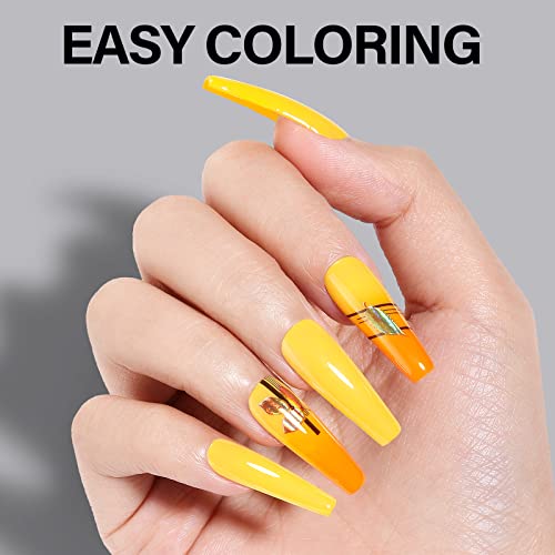 AILLSA Matte Soft Gel Nail Tips - 240Pc Full Cover Press On Nails