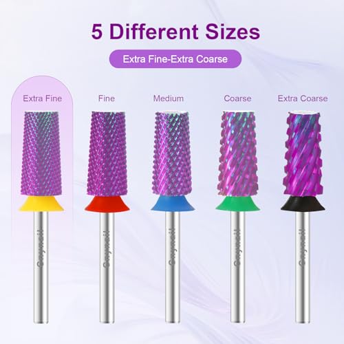 Large Tapered Barrel Nail Drill Bit for Gel & Acrylic Removal
