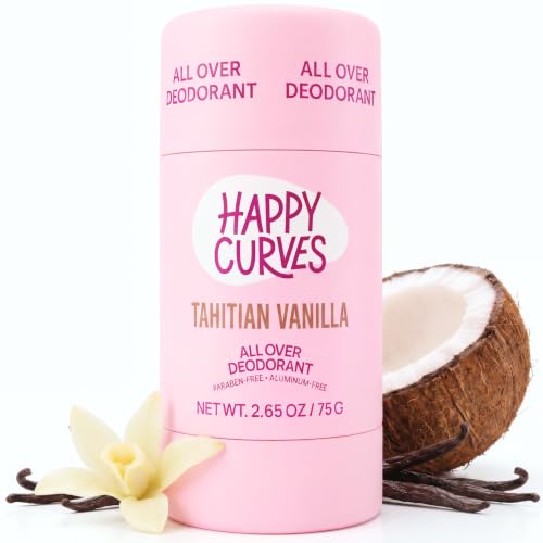 Aluminum-Free Whole Body Deodorant for Women - Tahitian Vanilla Scent
