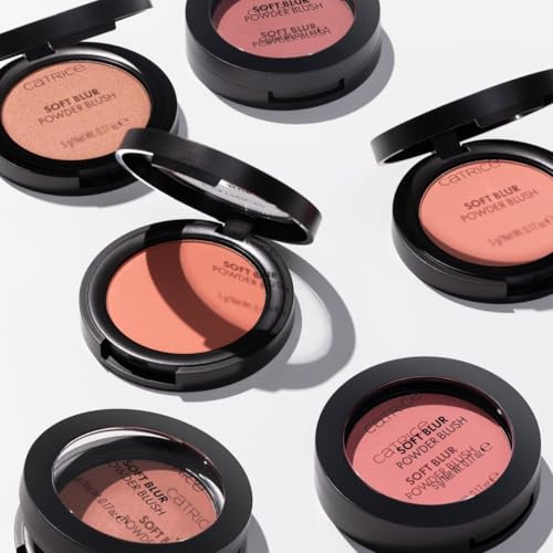 Catrice Soft Blur Powder Blush - Matte Finish, Buildable Color