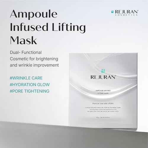 REJURAN Ampoule Infused Lifting Hydrogel Sheet Mask (4 Pack)