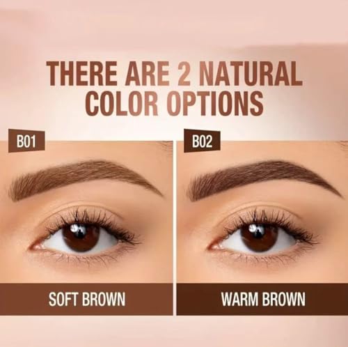 Peel Off Eyebrow Tint Gel - Waterproof 3 Day Brow Dye (2Pcs)