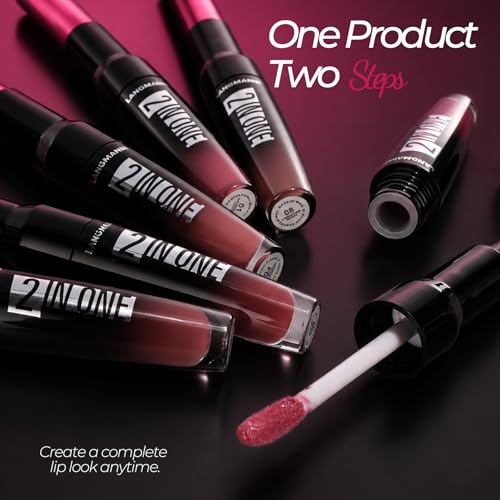 LANGMANNI 2-in-1 Lip Liner & Gloss Duo - Pearl Shine