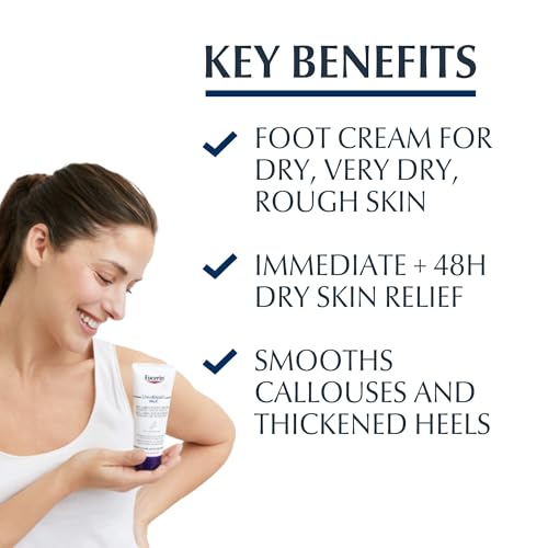 Eucerin UreaRepair Plus Foot Cream 10% Urea for Dry, Cracked Skin 100ml