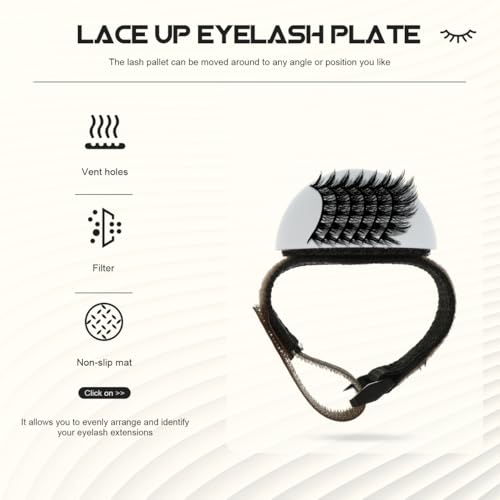 Beaupretty Eyelash Extension Holder with Adjustable Strap