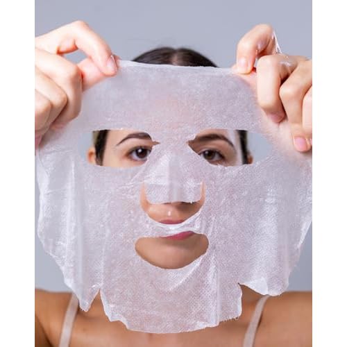 Secret Nude Mask | Ultra Thin Face Mask Provides Nourishment & Skin-Enhancing Ingredients For A Vibrant, Moisturized Skin | Pack of 5