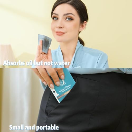 Bamboo Charcoal Oil Blotting Paper, 200 Sheets | PleasingCare