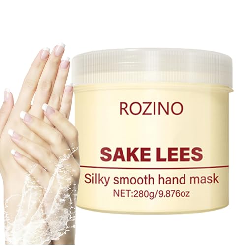 Sake Lees Deep Moisturizing Hand Mask Cream for Dry, Cracked Hands