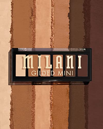 Milani Gilded Mini Eyeshadow Palette - 6 Matte & Shimmer Shades