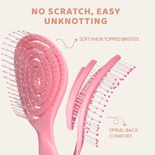 SHINLEA Detangle Hair Brush for All Hair Types