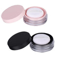 Empty Loose Powder Container 10g with Sponge Puff & Sifter (2 Pack)