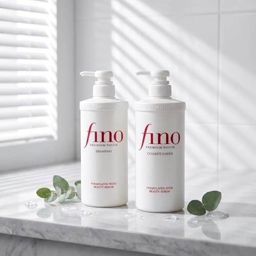 Fino Premium Touch Shampoo & Conditioner Set - Deep Repair Duo 550ml