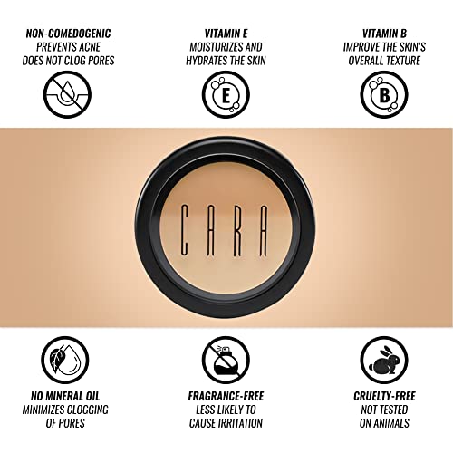 CARA Cosmetics Photo Hydra Concealer - C-11 Makeup Concealer, Matte Concealer for Dark Circles, Full Coverage Concealer for Men & Women, Natural Creaseless Concealer Makeup (Deep Warm Olive)