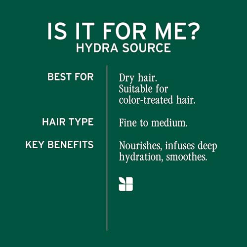 Biolage Hydra Source Conditioning Balm - Moisturizes, Detangles & Adds Softness, For Dry Hair, Infused with Fermented Aloe & Micro-Filtered Hyaluronic Acid, Vegan & Paraben-Free