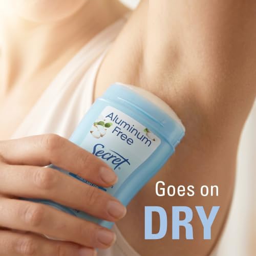 Secret Aluminum Free Deodorant for Women, 48hr Odor Protection