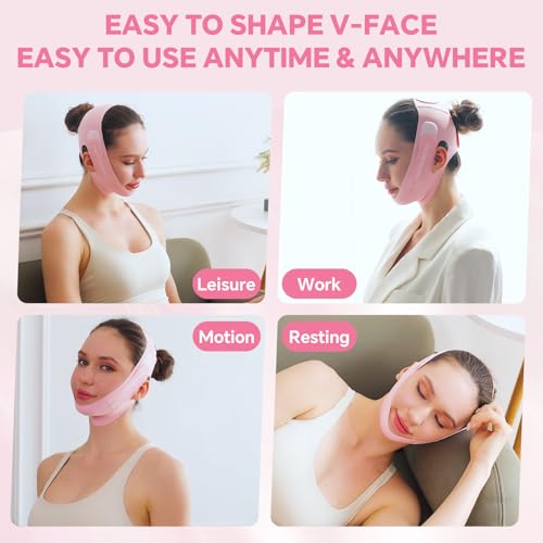 V-Lift Pro Face Lifting Mask - Jawline Contouring Band