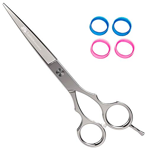 Equinox Barber & Salon Styling Series, Barber Hair Cutting Scissors/Shears, 6.0" Overall Length