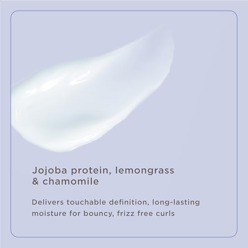 Hairitage Hydrating Jojoba Oil Curl Cream 6 Fl Oz - Anti Frizz Leave-In for Curly, Coily, Wavy Hair
