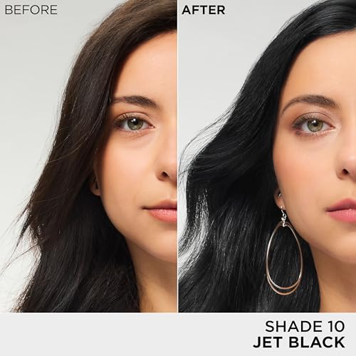 L'Oreal Paris Feria Permanent Hair Dye Kit - Jet Black, Multi-Faceted Color