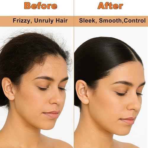 Slick Back Hair Brush & Hair Wax Stick Set for Slick Back ? Boar Bristle Hair Brush for Sleek, Control, Flyaways & Baby Hairs ? Slick Back Brush for Women, Dancer, Cheer