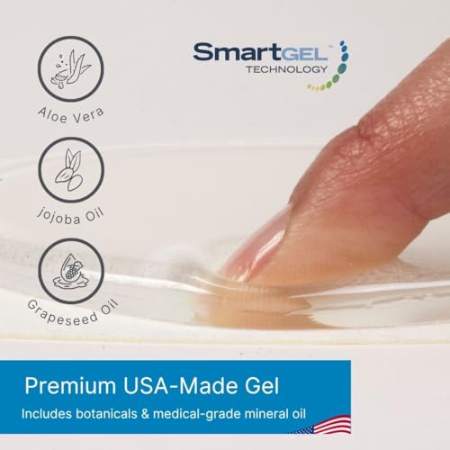 NatraCure Moisturizing Gel Heel Sleeves - 2 Pairs for Cracked Heels