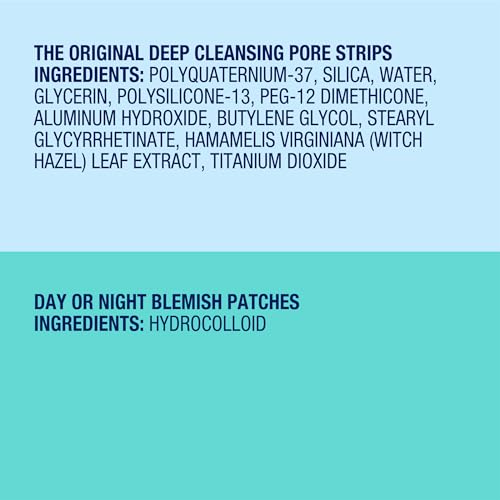 Biore Bundle of Bior? Original Blackhead Remover Strips, Deep Cleansing Nose Strips With Instant Pore Unclogging,14 Count Pimple Patches, Medical Grade Ultra-Thin Hydrocolloid, 30 count