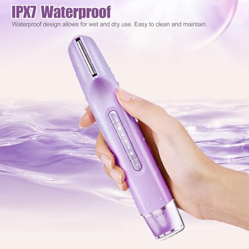 Women Electric Bikini Trimmer & Shaver 2-in-1 Waterproof Rechargeable