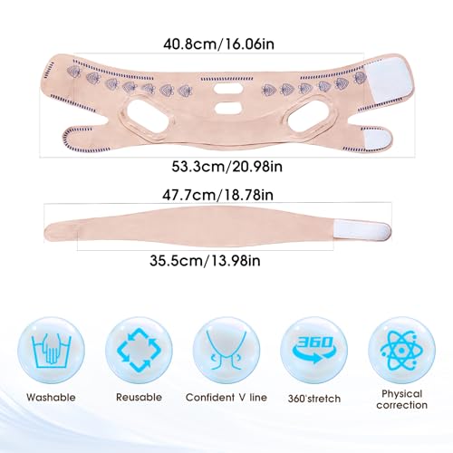V Line Face Lifting Mask - Double Chin Reducer Strap