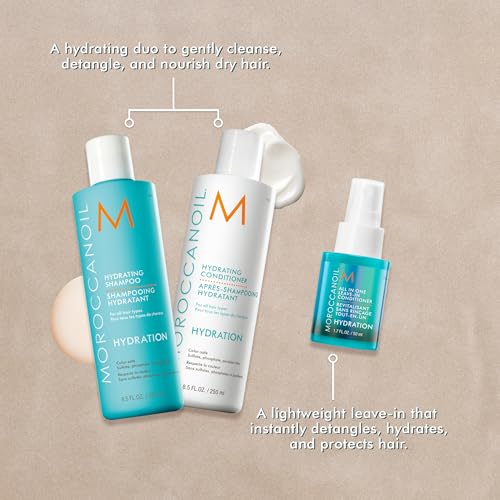 Moroccanoil Hair Care Gift Set for Shiny, Frizz-Free Hair