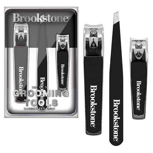 Premium Stainless Steel Nail Clippers Set with Non-Slip Grip