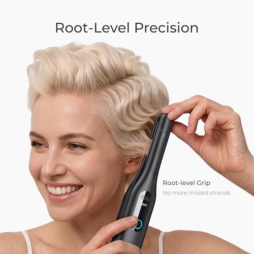 TYMO Cordless Mini Flat Iron 0.65" for Short Hair & Bangs