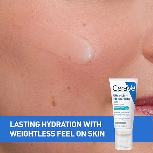 CeraVe Ultra-Light Moisturizing Gel | Oil-Free Face Hydrator