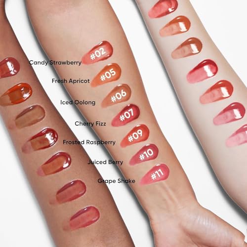 JUDYDOLL Ice Watery Lip Gloss - Moisturizing Liquid Lipstick #04