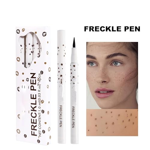 AKARY 4-Color Freckle Pen - Waterproof Lifelike Freckles Makeup