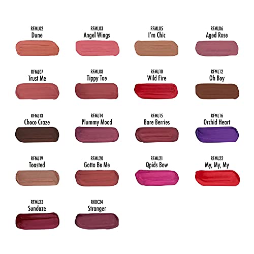 Ruby Kisses Forever Matte Liquid Lipstick 5-Pack