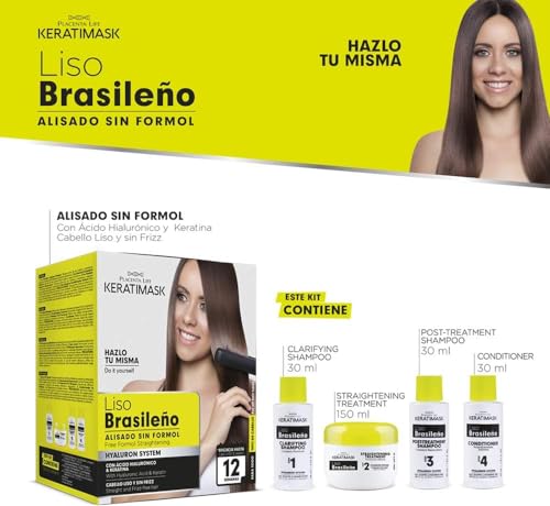 Brazilian Keratin Straightening Treatment - Formaldehyde Free