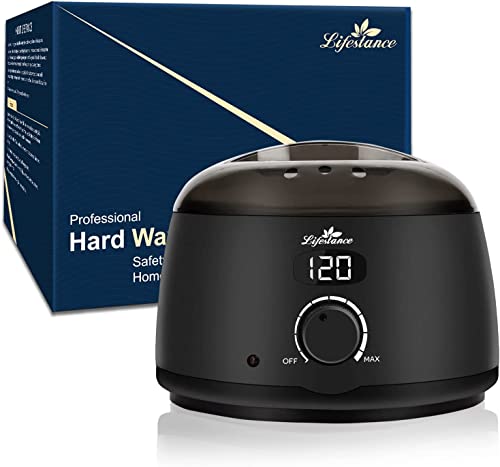 Lifestance Wax Pot Warmer Professional, L2 Premium Digital Wax Melt Warmer Hair Removal 500ml 14oz for Hard Wax Beads Fast Heat