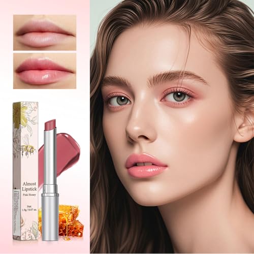 2-Piece Tinted Lip Balm Set - Hydrating Black & Pink Glossy