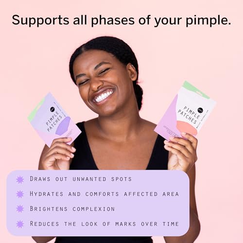 Pixie Cup Dot Hydrocolloid Blemish Patches for Face ? Invisible Skin-Covering Stickers with Tea Tree Oil & Vitamin C ? Ultra-Thin Cosmetic Patches for Visible Blemishes (8, 10, & 12 mm, 76 ct)